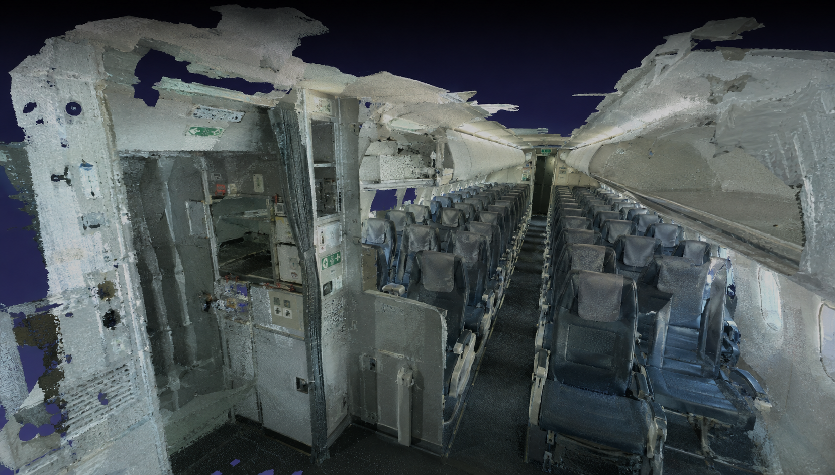 Rilievo Cabina Aereo